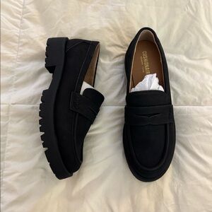 Black Chunky Loafers